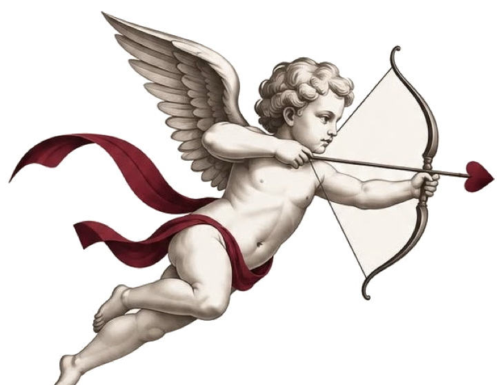Cupid drawing a bow, the Cupid Talent mark